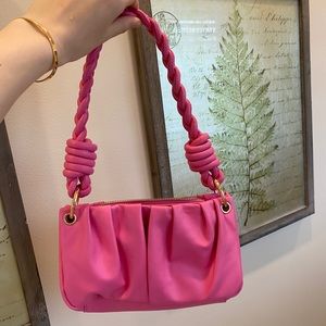 Pink shoulder bag